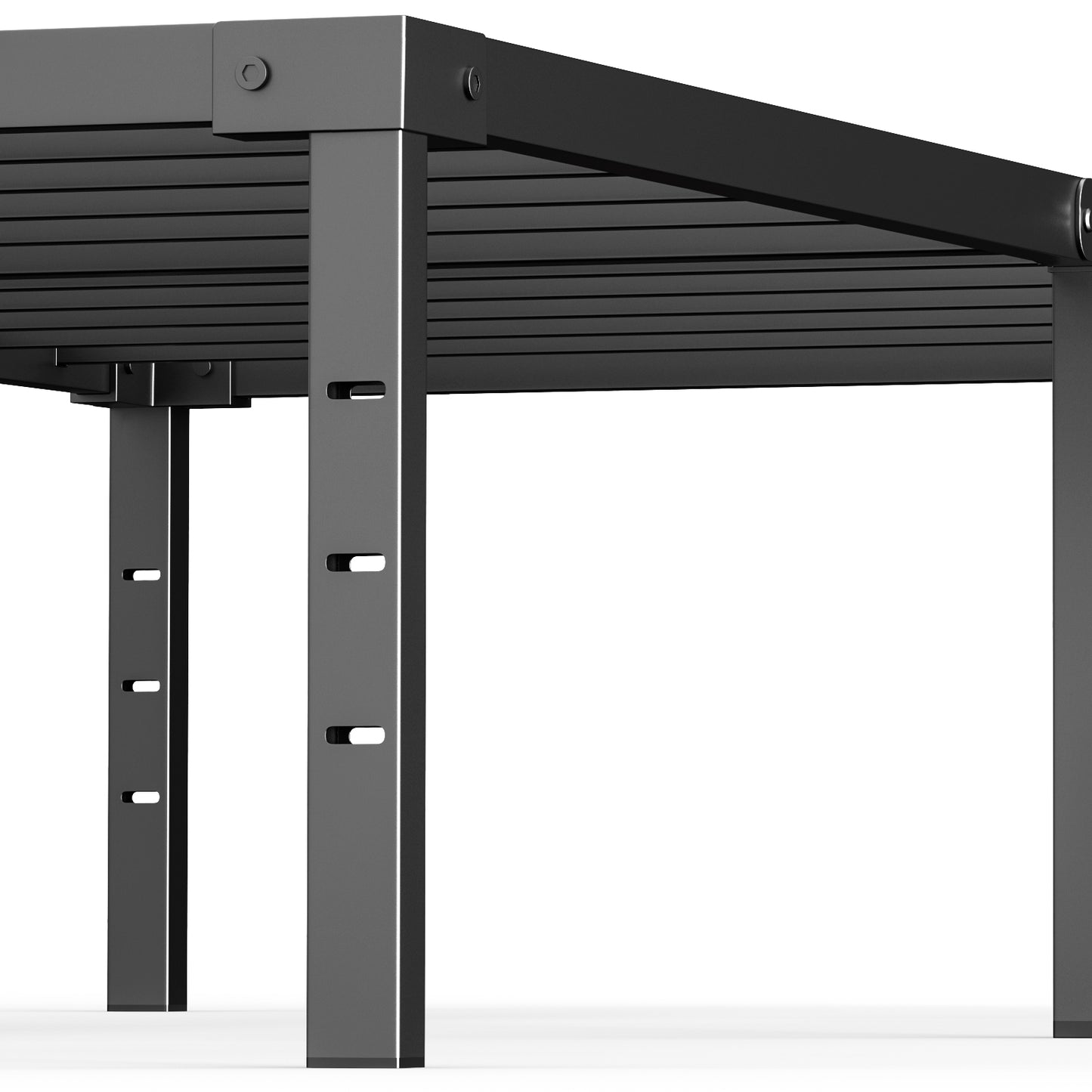 Capri Twin Bed Frame, 18 Inch Metal Platform Bed Frame, Heavy Duty, No Box Spring Needed, Easy Assembly, Black