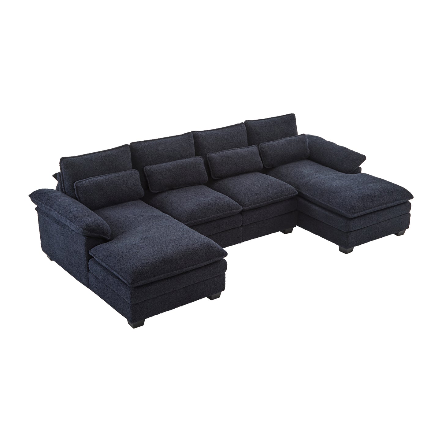 capri l-shaped sofa combination sofa with stirrups, available with dark seats