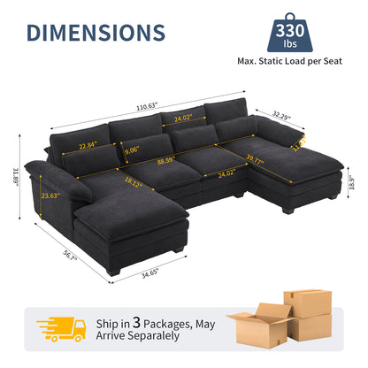 capri l-shaped sofa combination sofa with stirrups, available with dark seats