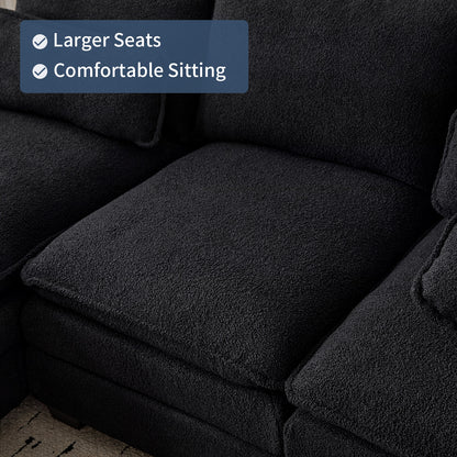 capri l-shaped sofa combination sofa with stirrups, available with dark seats