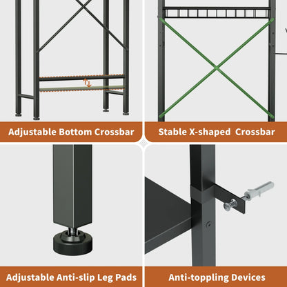 Capri over-the-toilet storage shelf