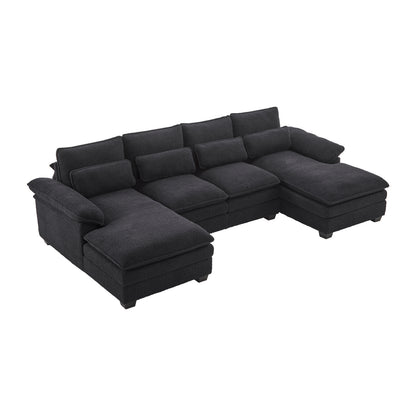 capri l-shaped sofa combination sofa with stirrups, available with dark seats